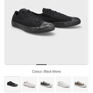 Chuck Taylor All Star— Mono Black